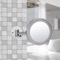 Wall Mounted Single Face 3x Makeup Mirror with LED, Hardwired